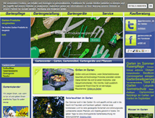 Tablet Screenshot of gartencenter.de